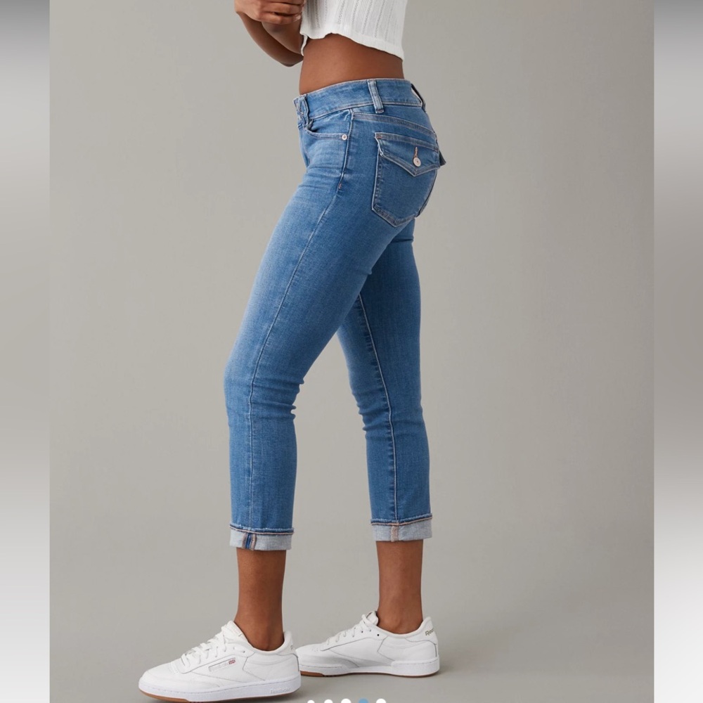 American Eagle Artist Crop Jeans